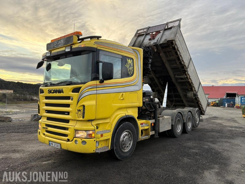 משאית מנוף 2006 Scania R-serie 8x4 tipp, kran: תמונה 14 משאית מנוף 2006 Scania R-serie 8x4 tipp, kran: תמונה 14