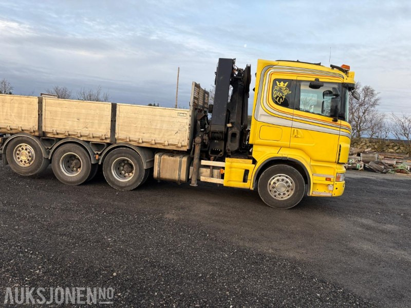 משאית מנוף 2006 Scania R-serie 8x4 tipp, kran: תמונה 10 משאית מנוף 2006 Scania R-serie 8x4 tipp, kran: תמונה 10