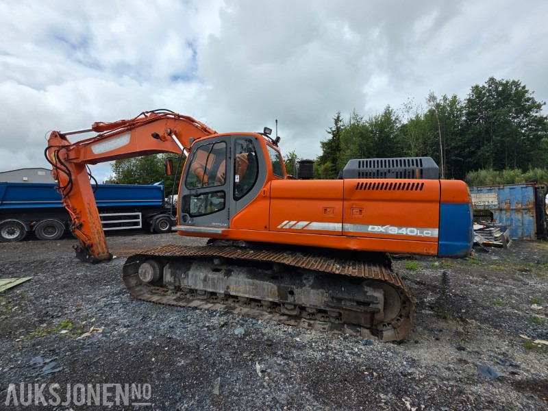2007 Doosan DX340lc Beltegraver - S70 - 11312 arbeidstimer - - מחפר: תמונה 4 2007 Doosan DX340lc Beltegraver - S70 - 11312 arbeidstimer - - מחפר: תמונה 4