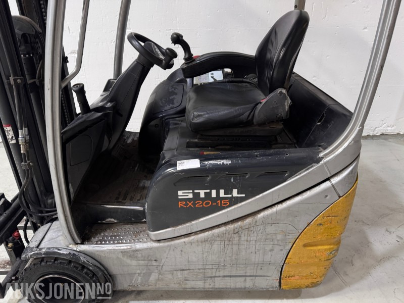 2007 Still Elektrisk Truck 1,5 Tonn - RX 20-15 - ציוד לטיפול בחומרים: תמונה 4 2007 Still Elektrisk Truck 1,5 Tonn - RX 20-15 - ציוד לטיפול בחומרים: תמונה 4