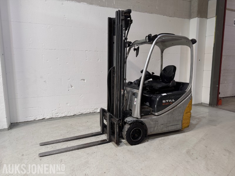 2007 Still Elektrisk Truck 1,5 Tonn - RX 20-15 - ציוד לטיפול בחומרים: תמונה 1 2007 Still Elektrisk Truck 1,5 Tonn - RX 20-15 - ציוד לטיפול בחומרים: תמונה 1