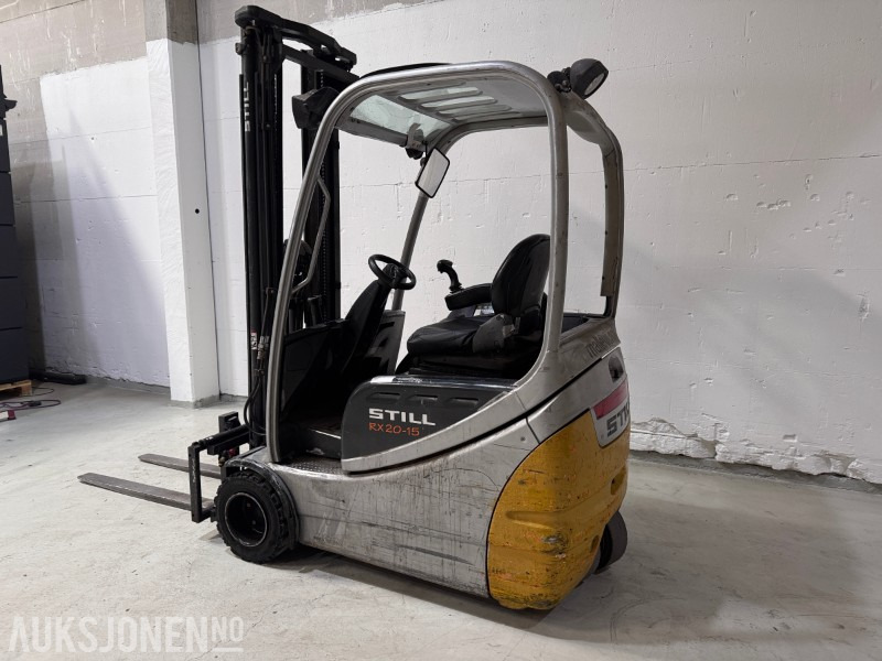2007 Still Elektrisk Truck 1,5 Tonn - RX 20-15 - ציוד לטיפול בחומרים: תמונה 3 2007 Still Elektrisk Truck 1,5 Tonn - RX 20-15 - ציוד לטיפול בחומרים: תמונה 3