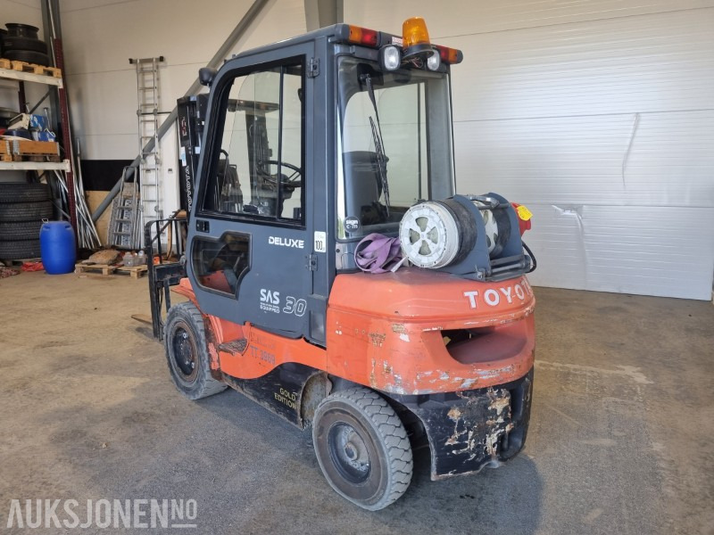 2007 Toyota 02-7FGF30 gasstruck 3T 5170 timer - ציוד לטיפול בחומרים: תמונה 3 2007 Toyota 02-7FGF30 gasstruck 3T 5170 timer - ציוד לטיפול בחומרים: תמונה 3