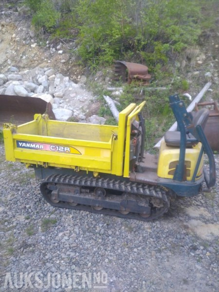 2007 Yanmar C12r beltedumper med treveis tipp - מסיר פסולת: תמונה 1 2007 Yanmar C12r beltedumper med treveis tipp - מסיר פסולת: תמונה 1