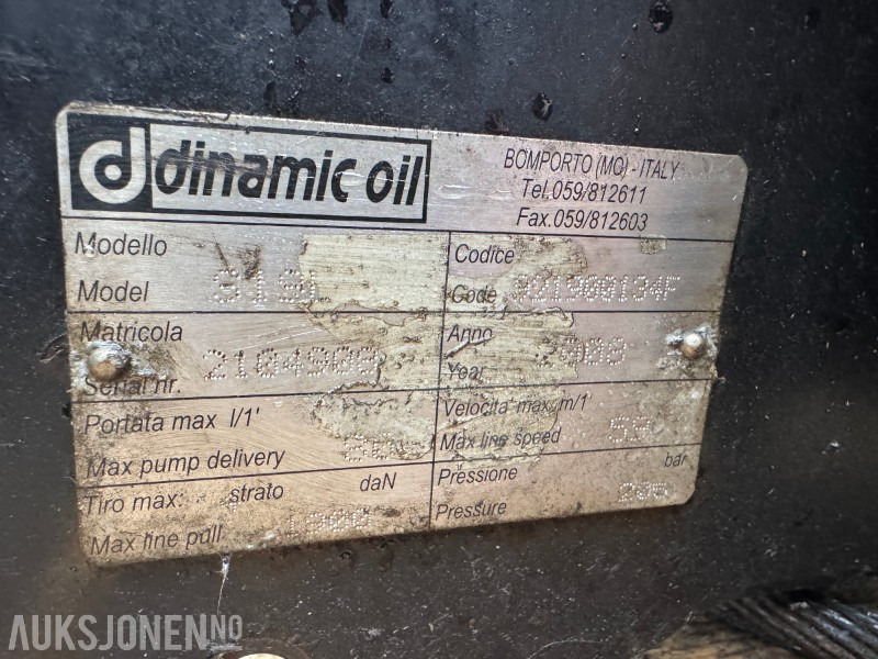 2008 Dinamic vinsj til lastebilkran - משאית מנוף: תמונה 4 2008 Dinamic vinsj til lastebilkran - משאית מנוף: תמונה 4