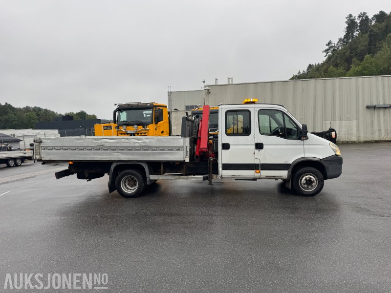 2008 Iveco Daily 65C18 lastebil - kranbil m/plan, HMF 340-kran, dobbeltkabin - משאית מנוף: תמונה 4 2008 Iveco Daily 65C18 lastebil - kranbil m/plan, HMF 340-kran, dobbeltkabin - משאית מנוף: תמונה 4