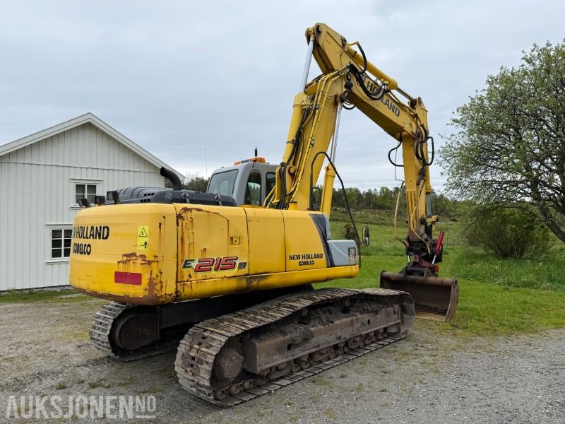 2008 Kobelco E215B Beltegraver - 2 skuffer - Rotortilt og leddet bom - מחפר: תמונה 4 2008 Kobelco E215B Beltegraver - 2 skuffer - Rotortilt og leddet bom - מחפר: תמונה 4