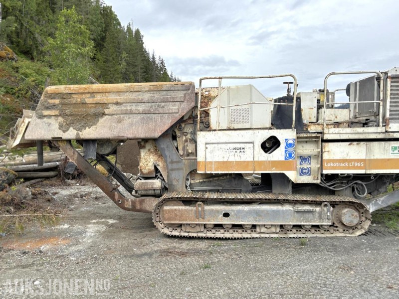 2008 Metso Lokotrack LT96 S | mobilt knuseverk | sikteverk | beltedrevet | CAT 6,6 m/lavt timetall | ny hyd.pumpe - מגרסת מלחציים: תמונה 2 2008 Metso Lokotrack LT96 S | mobilt knuseverk | sikteverk | beltedrevet | CAT 6,6 m/lavt timetall | ny hyd.pumpe - מגרסת מלחציים: תמונה 2