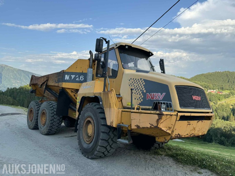 2008 Moxy MT26HL 6x6 – Dumper med hvite skilt – Leveres sertifisert - Mye påkostet - מסיר פסולת: תמונה 1 2008 Moxy MT26HL 6x6 – Dumper med hvite skilt – Leveres sertifisert - Mye påkostet - מסיר פסולת: תמונה 1
