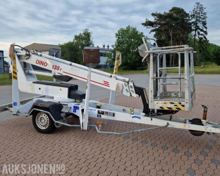 2008 Tilhengerlift - Dino 135t - פלטפורמה אווירית: תמונה 1 2008 Tilhengerlift - Dino 135t - פלטפורמה אווירית: תמונה 1