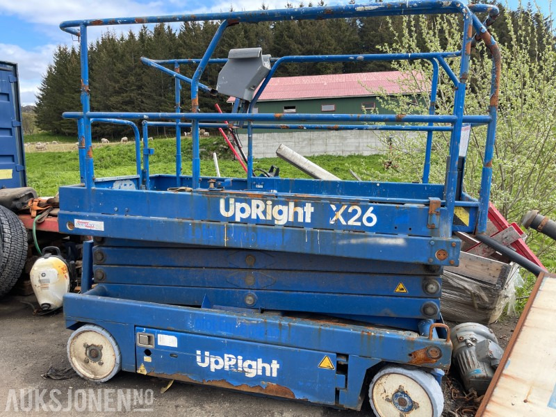 2008 UpRight X26 Lift Selges som reparasjons objekt - פלטפורמה אווירית: תמונה 1 2008 UpRight X26 Lift Selges som reparasjons objekt - פלטפורמה אווירית: תמונה 1