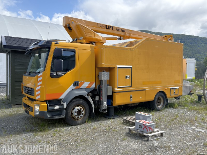 2008 Volvo FL-240 liftbil med stort oppholdsrom i skap - tørkeskap m.m. - כלי רכב עירוני/ מיוחד: תמונה 1 2008 Volvo FL-240 liftbil med stort oppholdsrom i skap - tørkeskap m.m. - כלי רכב עירוני/ מיוחד: תמונה 1