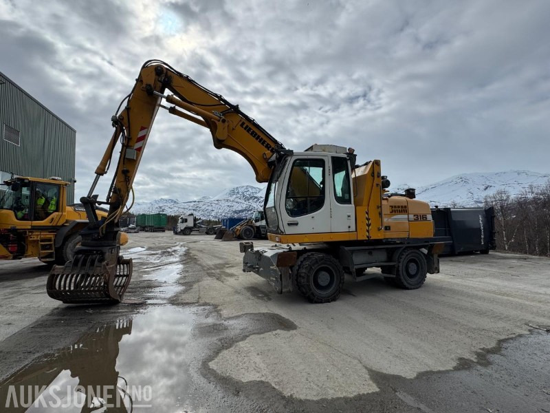 2009 Liebherr A316 Litronic hjulgraver - Hevbar hytte - Klype - 13065T - מחפר: תמונה 1 2009 Liebherr A316 Litronic hjulgraver - Hevbar hytte - Klype - 13065T - מחפר: תמונה 1