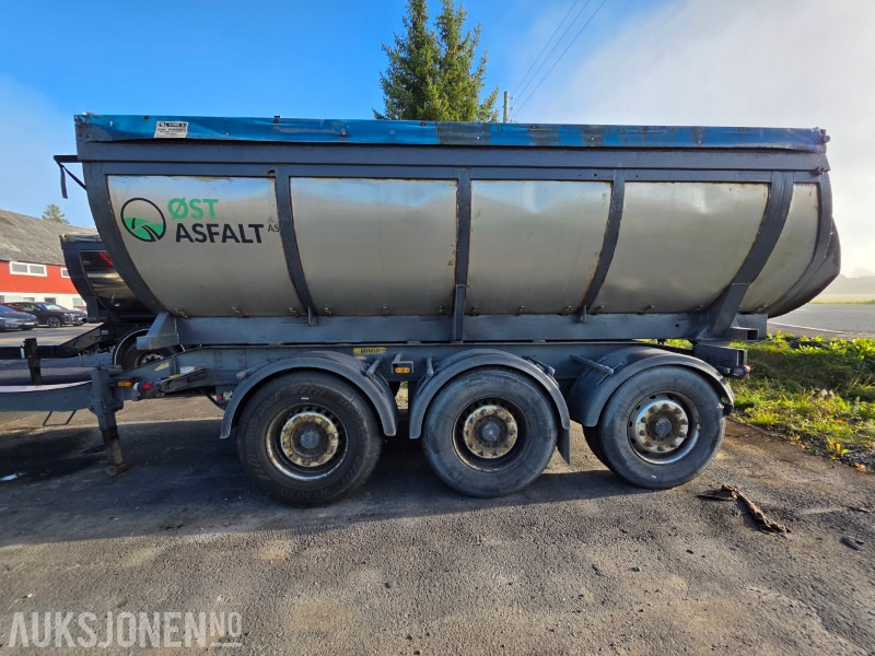 2009 Nor Slep PHV-24D asfalt henger 3 akslet - קרון נגרר עם מזהיר: תמונה 2 2009 Nor Slep PHV-24D asfalt henger 3 akslet - קרון נגרר עם מזהיר: תמונה 2