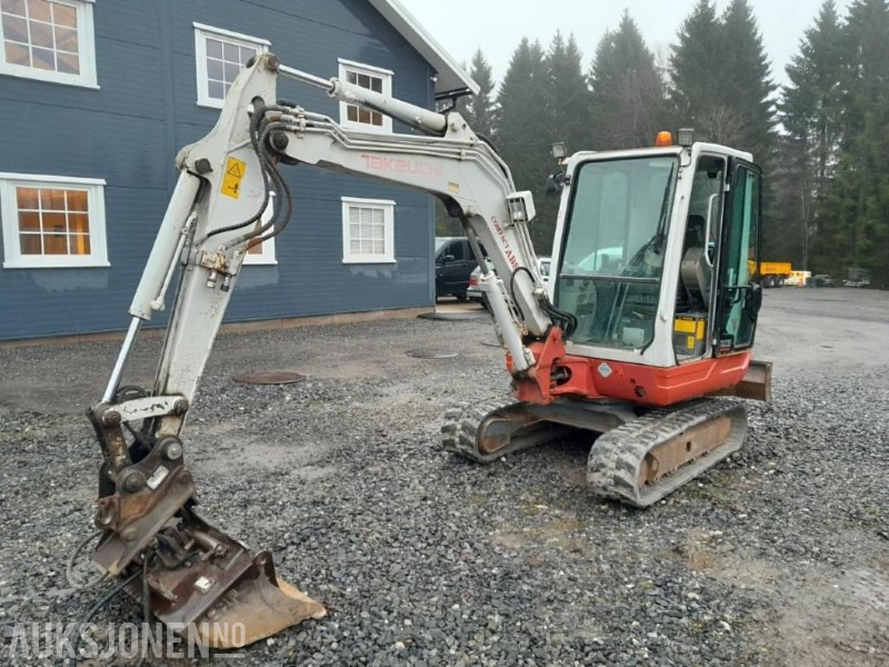 2009 Takeuchi ABS TB235 Gravemaskin / Minigraver - מיני מחפר: תמונה 1 2009 Takeuchi ABS TB235 Gravemaskin / Minigraver - מיני מחפר: תמונה 1