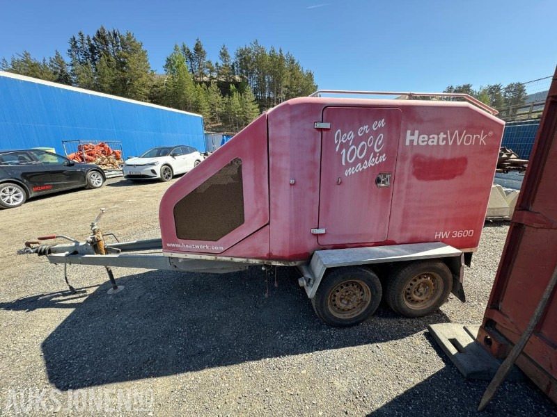 2010 HeatWork HW 3600 teletiner / tilhenger montert - ציוד בנייה: תמונה 2 2010 HeatWork HW 3600 teletiner / tilhenger montert - ציוד בנייה: תמונה 2