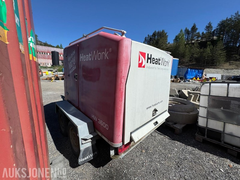2010 HeatWork HW 3600 teletiner / tilhenger montert - ציוד בנייה: תמונה 3 2010 HeatWork HW 3600 teletiner / tilhenger montert - ציוד בנייה: תמונה 3