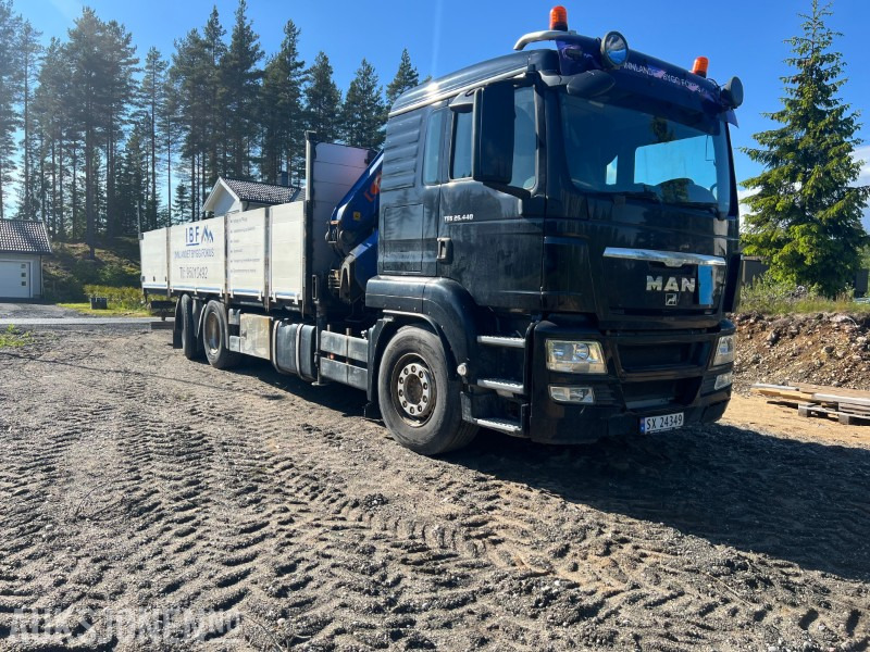 2010 MAN TGS 26.440 KRANBIL PM 22SP KRAN MED FJERNKONTROLL - משאית מנוף: תמונה 3 2010 MAN TGS 26.440 KRANBIL PM 22SP KRAN MED FJERNKONTROLL - משאית מנוף: תמונה 3