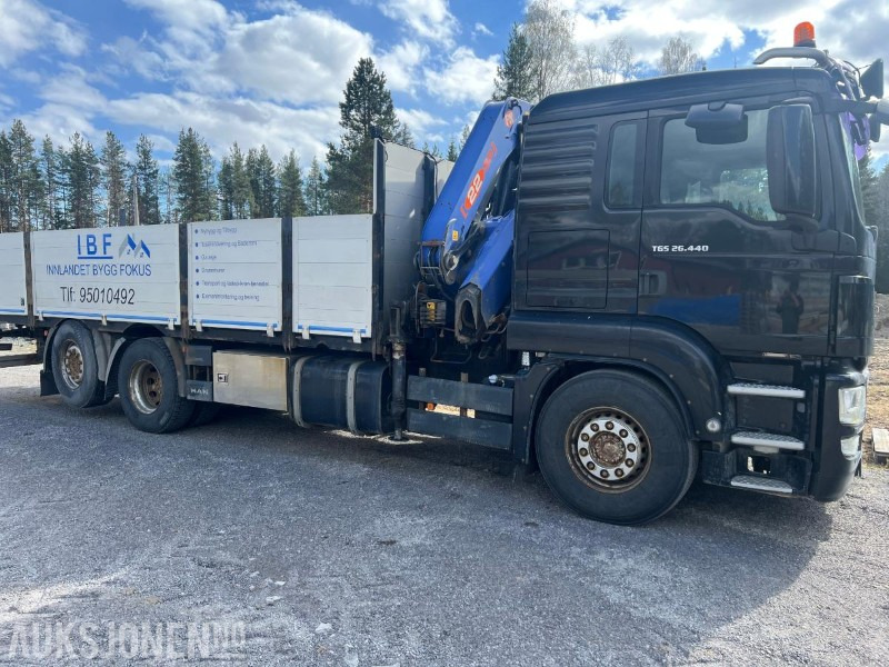 2010 MAN TGS 26.440 KRANBIL PM 22SP KRAN MED FJERNKONTROLL - משאית מנוף: תמונה 4 2010 MAN TGS 26.440 KRANBIL PM 22SP KRAN MED FJERNKONTROLL - משאית מנוף: תמונה 4