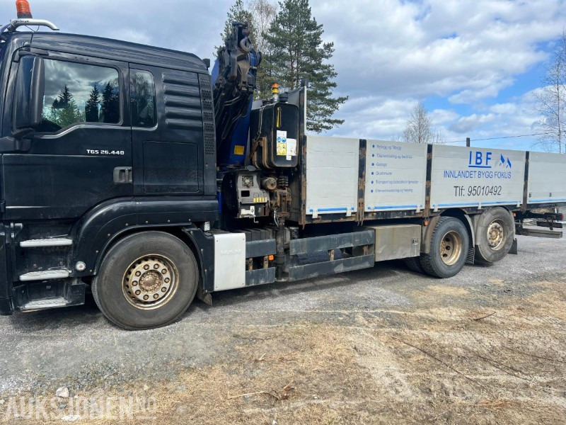 2010 MAN TGS 26.440 KRANBIL PM 22SP KRAN MED FJERNKONTROLL - משאית מנוף: תמונה 5 2010 MAN TGS 26.440 KRANBIL PM 22SP KRAN MED FJERNKONTROLL - משאית מנוף: תמונה 5