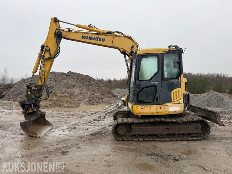 2011 Komatsu PC78US-8 BELTEGRAVER ENGCON ROTORTILT. - מיני מחפר: תמונה 3 2011 Komatsu PC78US-8 BELTEGRAVER ENGCON ROTORTILT. - מיני מחפר: תמונה 3