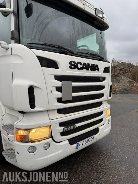 מוביל מכולות/ משאית החלפת גוף 2011 Scania R480 LB6X2HNB – 491 hk – EU-godkjent til 24/09/2026: תמונה 10 מוביל מכולות/ משאית החלפת גוף 2011 Scania R480 LB6X2HNB – 491 hk – EU-godkjent til 24/09/2026: תמונה 10