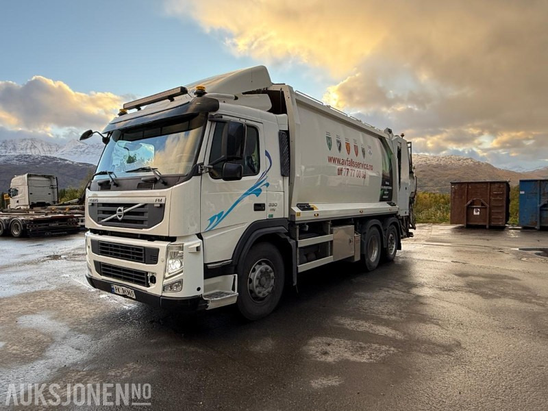 2011 Volvo FM330 6X2 Komprimatorbil 22M3 - Strøere - Baklaster - 353908KM - משאית אשפה: תמונה 1 2011 Volvo FM330 6X2 Komprimatorbil 22M3 - Strøere - Baklaster - 353908KM - משאית אשפה: תמונה 1