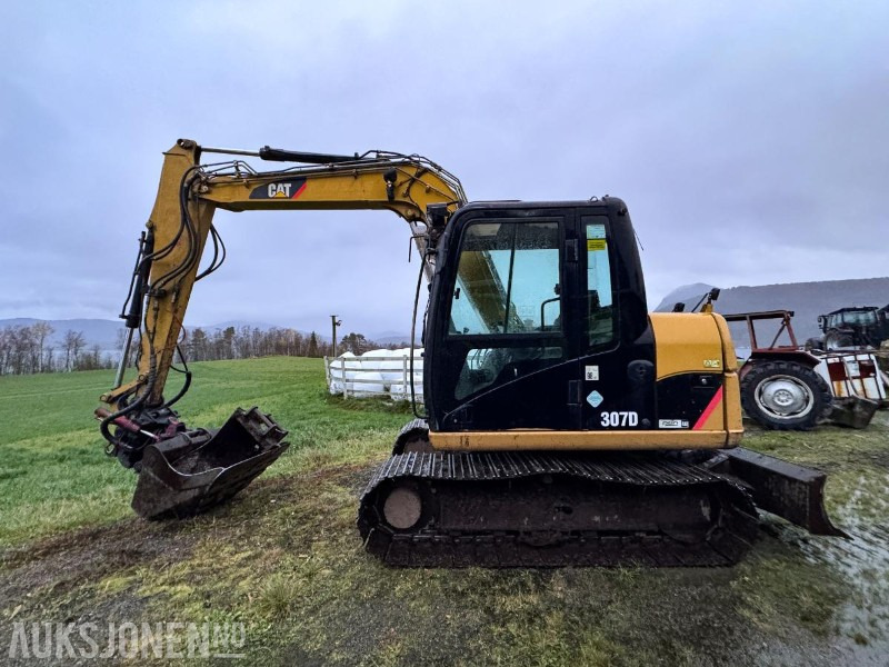 2012 Cat 307D gravemaskin - Tiltrotator - Bunkringspumpe - Sentralsmøring - 3 skuffer - Sertifisert - מחפר: תמונה 2 2012 Cat 307D gravemaskin - Tiltrotator - Bunkringspumpe - Sentralsmøring - 3 skuffer - Sertifisert - מחפר: תמונה 2