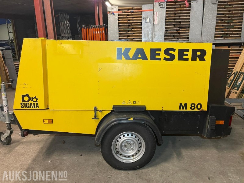 2012 Kaeser M 80 Tilhenger kompressor - ציוד בנייה: תמונה 2 2012 Kaeser M 80 Tilhenger kompressor - ציוד בנייה: תמונה 2
