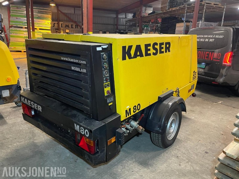 2012 Kaeser M 80 Tilhenger kompressor - ציוד בנייה: תמונה 4 2012 Kaeser M 80 Tilhenger kompressor - ציוד בנייה: תמונה 4