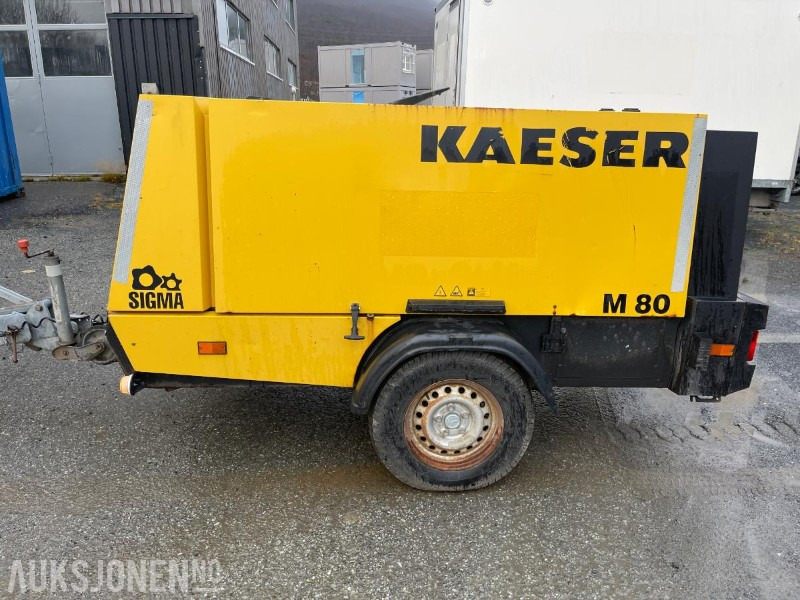 2012 Kaeser M 80 tilhenger kompressor med 2654 timer - ציוד בנייה: תמונה 2 2012 Kaeser M 80 tilhenger kompressor med 2654 timer - ציוד בנייה: תמונה 2