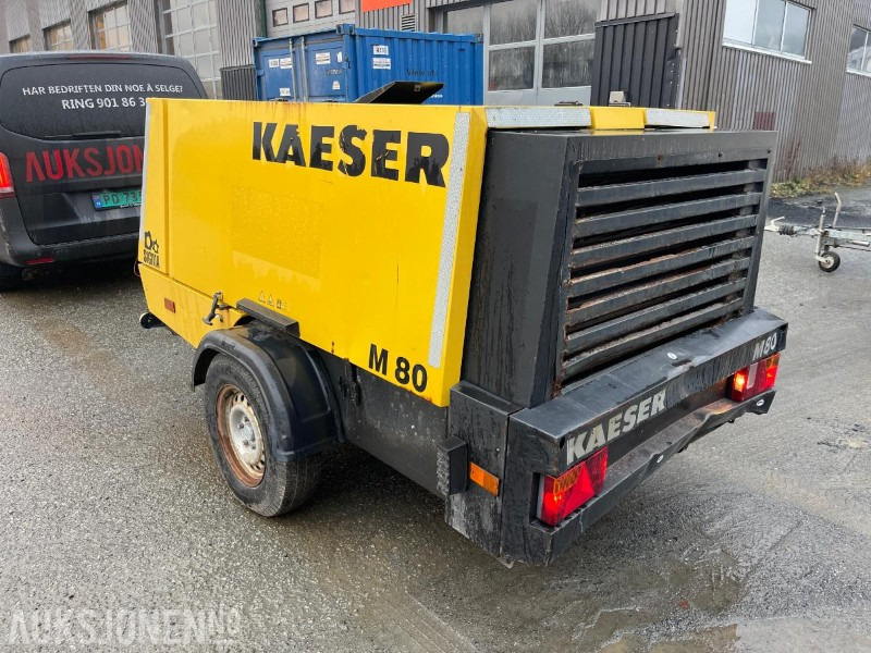 2012 Kaeser M 80 tilhenger kompressor med 2654 timer - ציוד בנייה: תמונה 3 2012 Kaeser M 80 tilhenger kompressor med 2654 timer - ציוד בנייה: תמונה 3