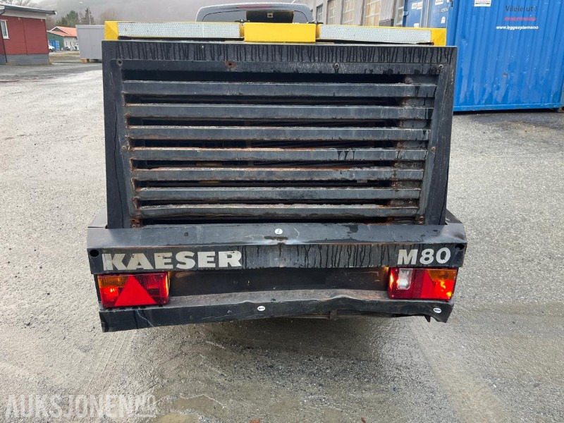 2012 Kaeser M 80 tilhenger kompressor med 2654 timer - ציוד בנייה: תמונה 4 2012 Kaeser M 80 tilhenger kompressor med 2654 timer - ציוד בנייה: תמונה 4