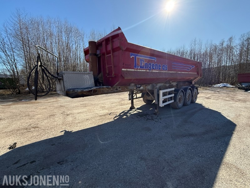 2012 Maur Bilpåbygg Tippsemi - 35430 kg Nyttelast - קרון נגרר: תמונה 1 2012 Maur Bilpåbygg Tippsemi - 35430 kg Nyttelast - קרון נגרר: תמונה 1