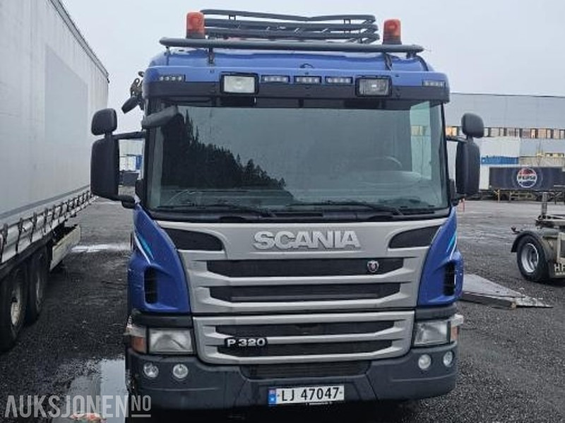 2012 Scania P-serie P320 kranbil med bakløft - משאית מנוף: תמונה 4 2012 Scania P-serie P320 kranbil med bakløft - משאית מנוף: תמונה 4