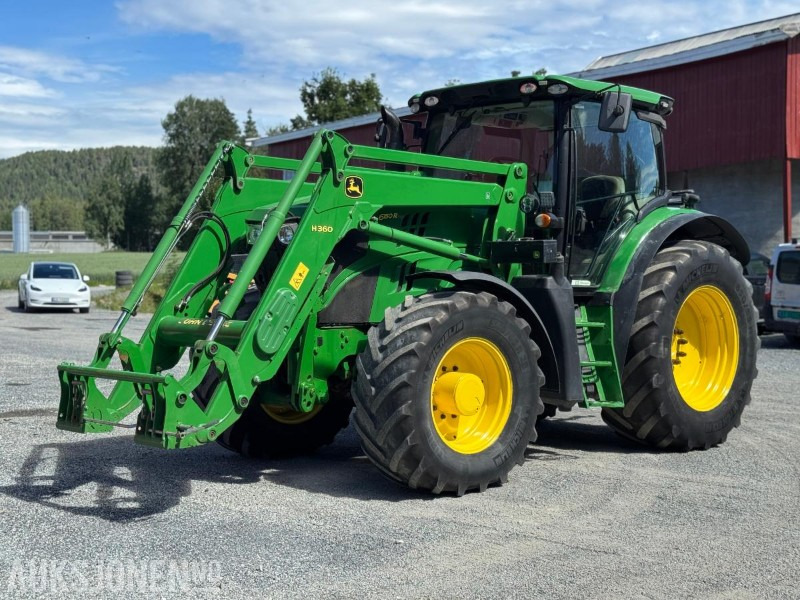 טרקטור חקלאי 2013 John Deere 6150R traktor med frontlaster / Nylig EU-godkjent: תמונה 1