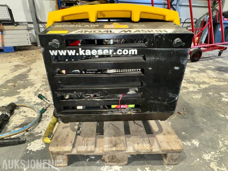 2013 Kaeser Kompressor - M13 - Med borhammer - 15,5 kW - 7 bar - Kapasitet 1,3 m3/min - אסדת קידוח: תמונה 5 2013 Kaeser Kompressor - M13 - Med borhammer - 15,5 kW - 7 bar - Kapasitet 1,3 m3/min - אסדת קידוח: תמונה 5