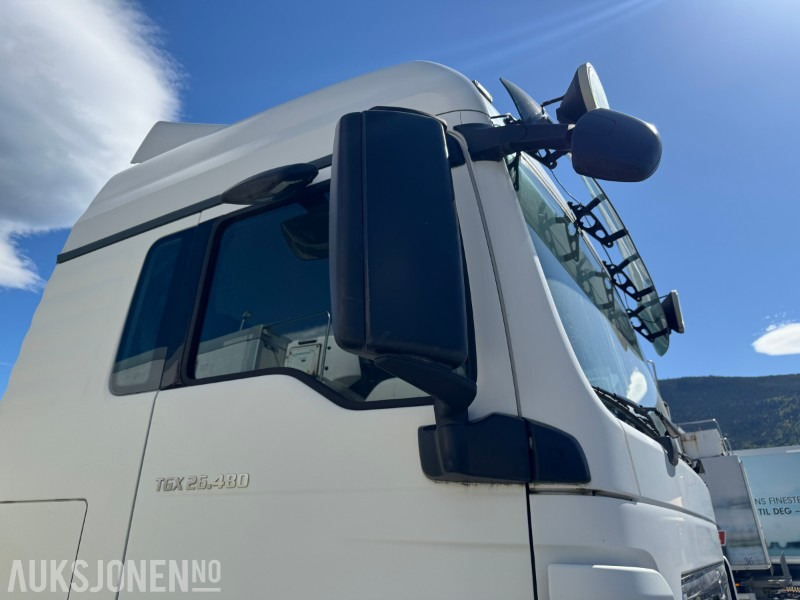 2013 MAN TGX 26.480 chassis med containerfester - מוביל מכולות/ משאית החלפת גוף: תמונה 5 2013 MAN TGX 26.480 chassis med containerfester - מוביל מכולות/ משאית החלפת גוף: תמונה 5