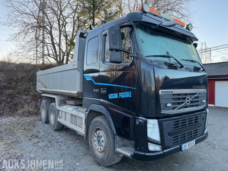 2013 Volvo FH540 6X4 MAUR DUMPER TIPP HYDRAULIKK EU OK 11.2026 - מזהיר: תמונה 4 2013 Volvo FH540 6X4 MAUR DUMPER TIPP HYDRAULIKK EU OK 11.2026 - מזהיר: תמונה 4