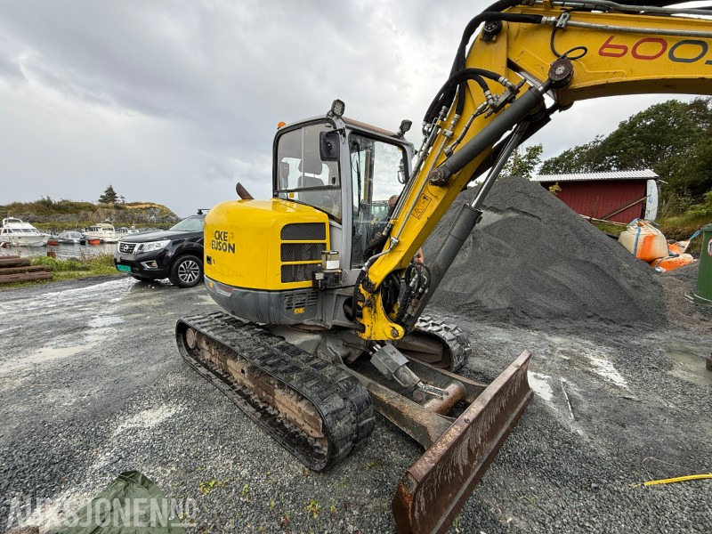 2013 Wacker Neuson 6003 - Gravemaskin - VA-bom - Gummibelter - tiltrotator - skjær - pusseskuff - 3535 timer - מחפר: תמונה 3 2013 Wacker Neuson 6003 - Gravemaskin - VA-bom - Gummibelter - tiltrotator - skjær - pusseskuff - 3535 timer - מחפר: תמונה 3
