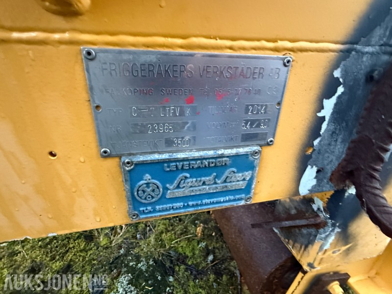 2014 Falköping C-7 LTFV Fastsandspreder på krokramme - משאית: תמונה 4 2014 Falköping C-7 LTFV Fastsandspreder på krokramme - משאית: תמונה 4
