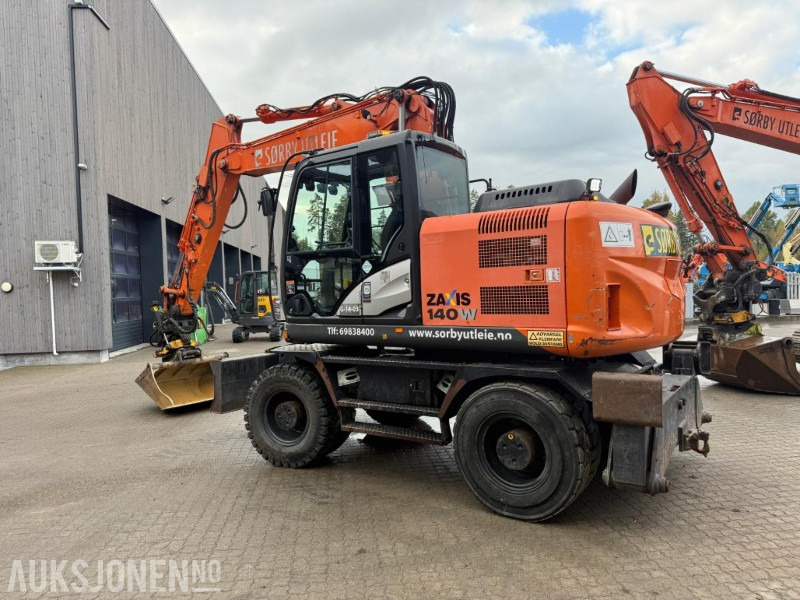 2014 Hitachi Zaxis 140W HJULGRAVER ENGCON ROTOTILT SERVICEHISTORIKK SENTRALSMØRING. - מחפר: תמונה 4 2014 Hitachi Zaxis 140W HJULGRAVER ENGCON ROTOTILT SERVICEHISTORIKK SENTRALSMØRING. - מחפר: תמונה 4