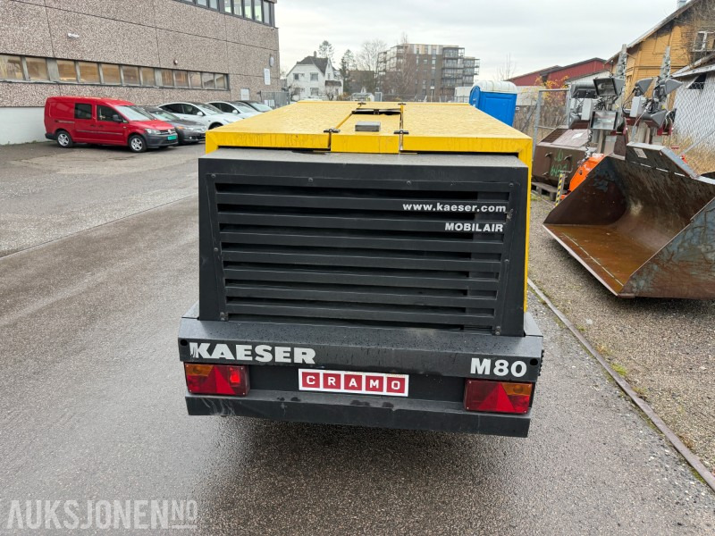2014 KAESER M80 transportabel kompressor 8,0 m3 - ציוד בנייה: תמונה 3 2014 KAESER M80 transportabel kompressor 8,0 m3 - ציוד בנייה: תמונה 3