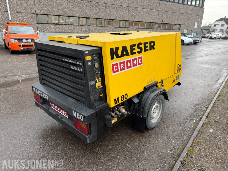2014 KAESER M80 transportabel kompressor 8,0 m3 - ציוד בנייה: תמונה 5 2014 KAESER M80 transportabel kompressor 8,0 m3 - ציוד בנייה: תמונה 5