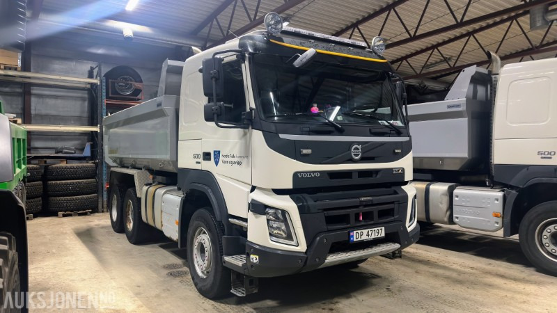 2014 Volvo FMX 500 6x4 Tippbil Lav km. Euro 6 - מזהיר: תמונה 3 2014 Volvo FMX 500 6x4 Tippbil Lav km. Euro 6 - מזהיר: תמונה 3