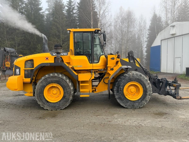 2014 Volvo L120G hjullaster, 7763 timer, Hydr. pallegaffel, nylig service og årskontroll - מעמיס גלגלים: תמונה 4 2014 Volvo L120G hjullaster, 7763 timer, Hydr. pallegaffel, nylig service og årskontroll - מעמיס גלגלים: תמונה 4