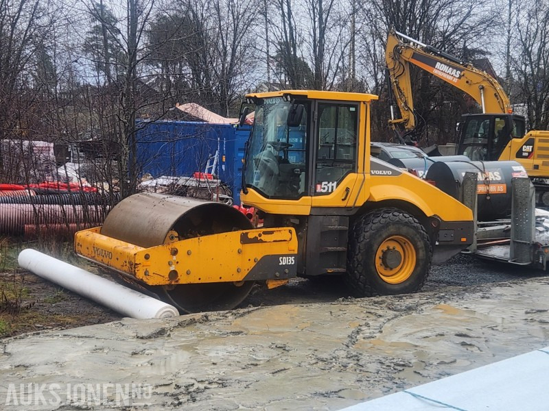 2014 Volvo SD135 trommelvals 1573 timer 1 EIER - רולר: תמונה 1 2014 Volvo SD135 trommelvals 1573 timer 1 EIER - רולר: תמונה 1