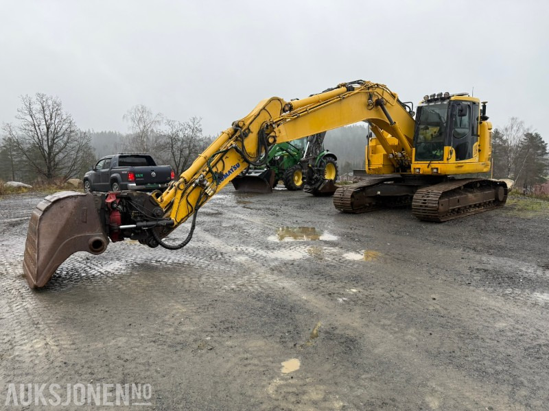 2015 Komatsu PC228USLC-10 / Tiltrotator / Leica GPS / Sentralsmøring / S70 - מחפר סורק: תמונה 1 2015 Komatsu PC228USLC-10 / Tiltrotator / Leica GPS / Sentralsmøring / S70 - מחפר סורק: תמונה 1
