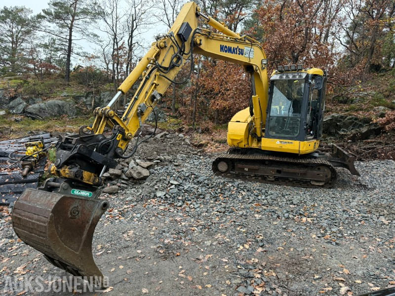 2015 Komatsu PC78US-10 Gravemaskin / ENGCON tiltrotator / 3 skuffer / 6277 T - מחפר: תמונה 1 2015 Komatsu PC78US-10 Gravemaskin / ENGCON tiltrotator / 3 skuffer / 6277 T - מחפר: תמונה 1