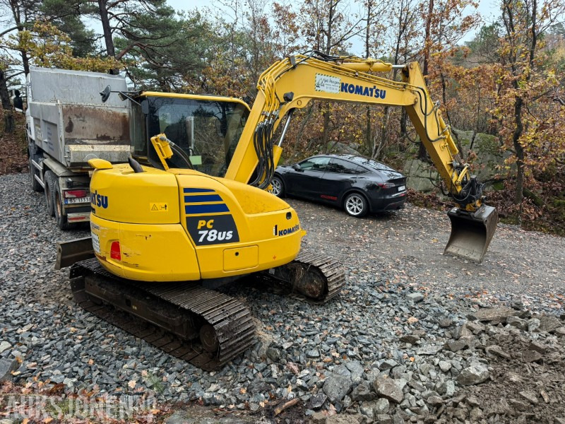 2015 Komatsu PC78US-10 Gravemaskin / ENGCON tiltrotator / 3 skuffer / 6277 T - מחפר: תמונה 3 2015 Komatsu PC78US-10 Gravemaskin / ENGCON tiltrotator / 3 skuffer / 6277 T - מחפר: תמונה 3